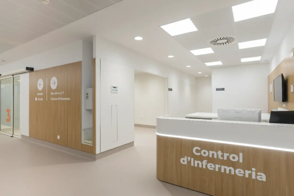 FINALITZACIÓ DE LES OBRES A L’ ESPAI D’ URGÈNCIES DE L’HOSPITAL MOISSÈS BROGGI
